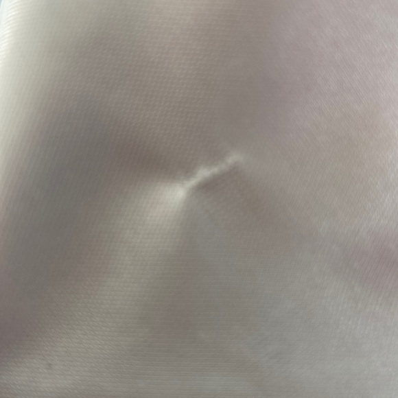 White Satin Spaghetti Strap Maxi Dress NWT - Picture 15 of 16